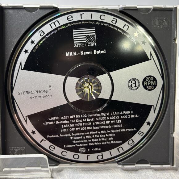 Milk Never Dated CD "Spam" - Picture 4 of 5